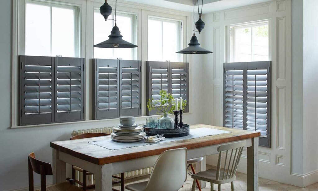 Rock Hill Grey-Shutters-in-dining-room