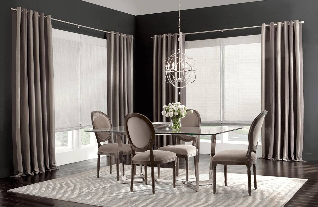 Rock Hill motorized drapes and blinds
